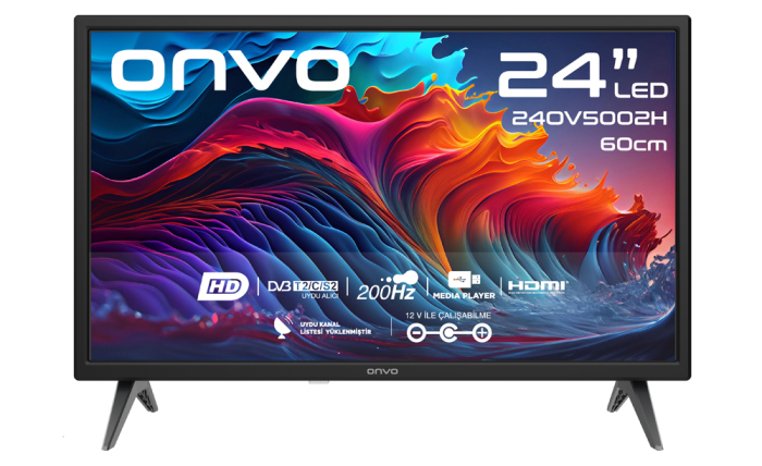 24OV5002H 24'' 60 Ekran Uydu Alıcılı HD Ready LED TV ( 12 Volt ) - 1