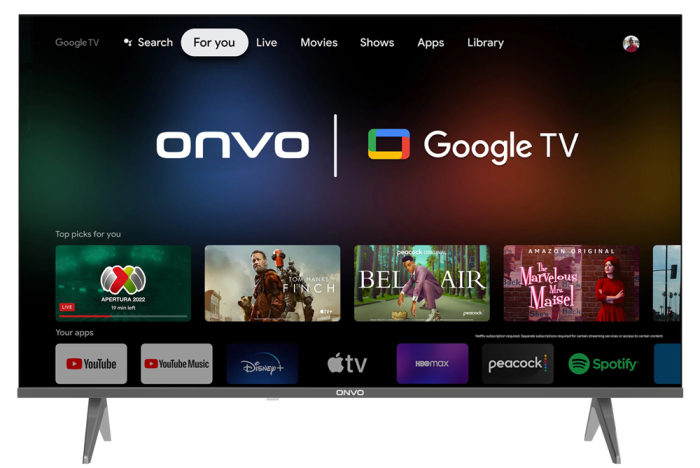 43OVF9000F 43'' 109 Ekran Uydu Alıcılı Full HD Google LED TV - 1