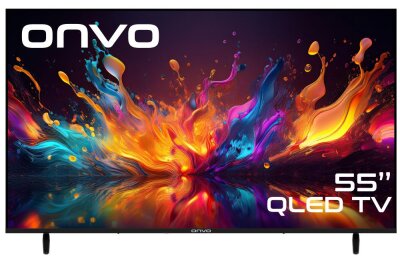 55OVF9250UQ 55’’ 140 Ekran 4K Ultra HD Google Smart QLED TV - Onvo