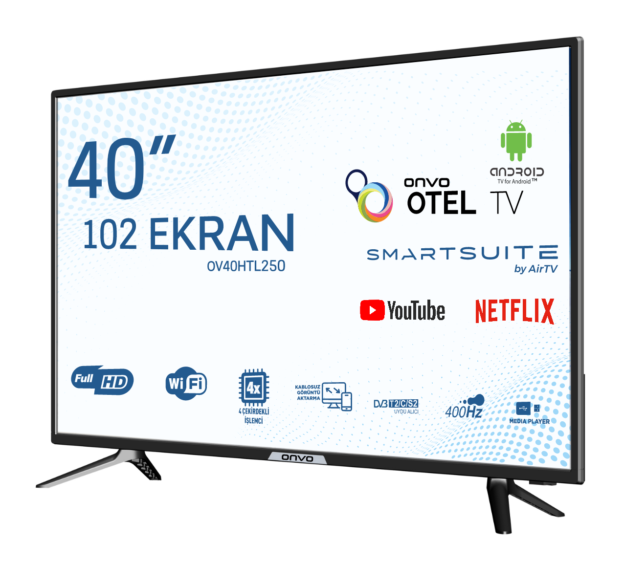 ONVO OV40HTL250 40'' FULL HD OTEL IP TV