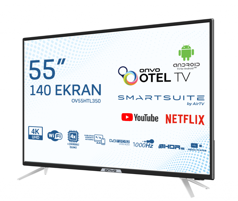 ONVO OV55HTL350 55'' ULTRA HD OTEL IP TV