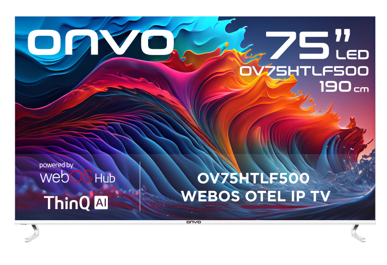 ONVO OV75HTLF500 75'' WEBOS OTEL IP TV